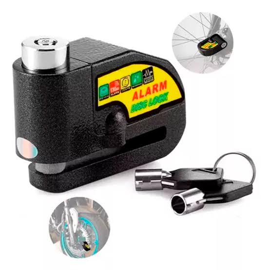 Candado de Disco con Alarma